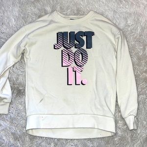 Girls Nike sweat shirt